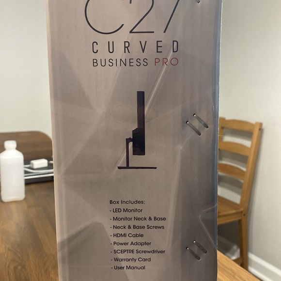New Sceptre C27 Curved Business Pro Monitor - Picture 4 of 4